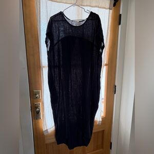 Chic Black Midi Dress